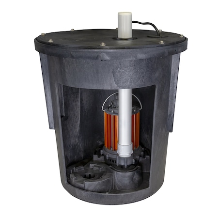 Liberty Pumps Assembled Sump Kit 1/3 Hp Model 237 18In X 22In Basin With Cover SPAC-237